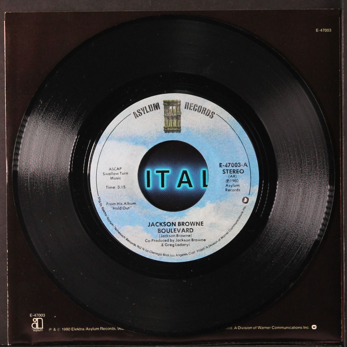 boulevard / call it a loan by JACKSON BROWNE