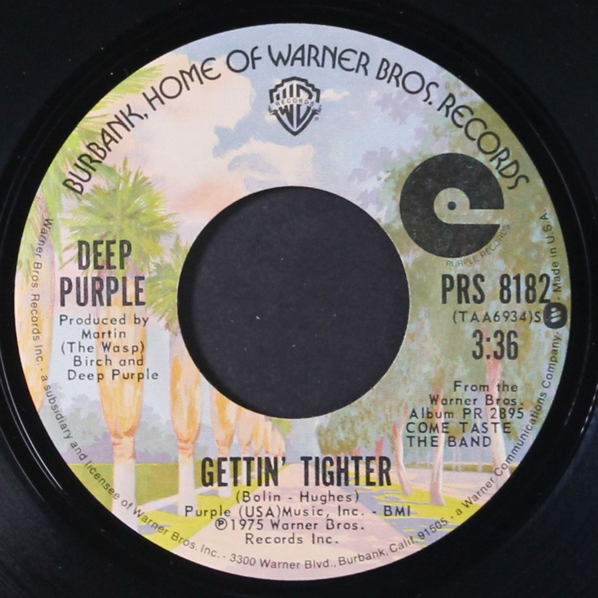 gettin' tighter / love child by DEEP PURPLE