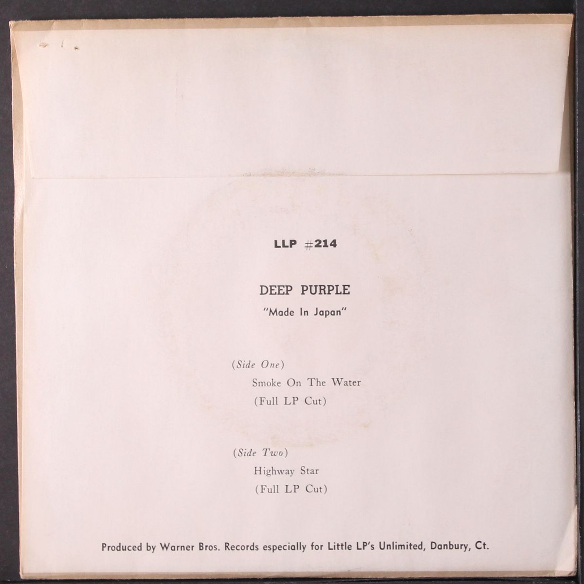made in japan by DEEP PURPLE
