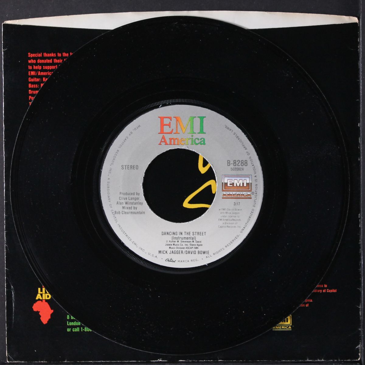 dancing in the street / instro by DAVID BOWIE & MICK JAGGER