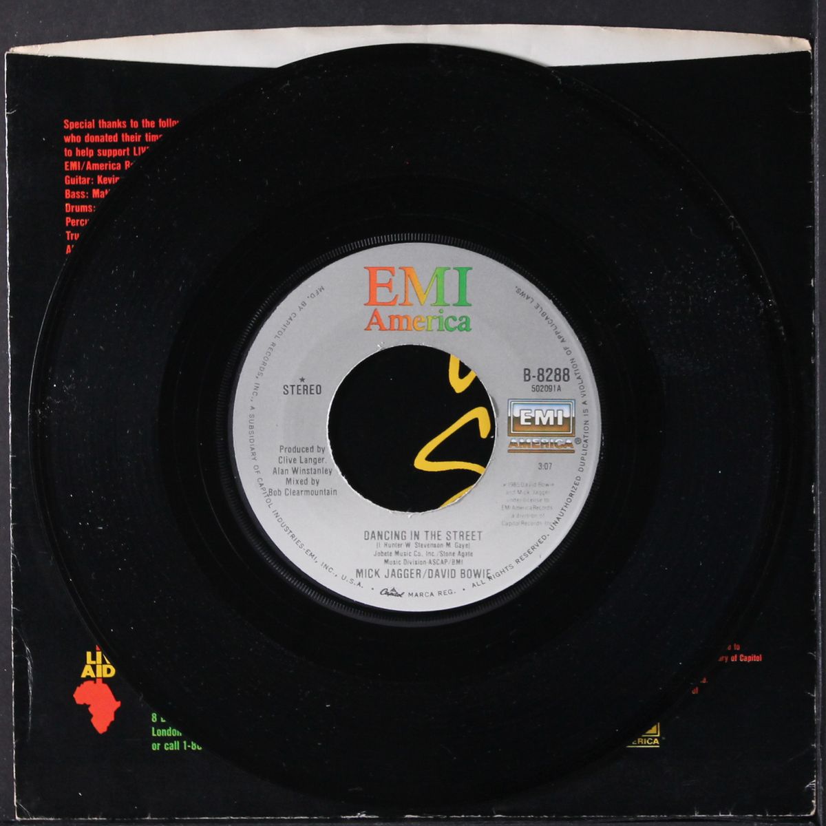 dancing in the street / instro by DAVID BOWIE & MICK JAGGER