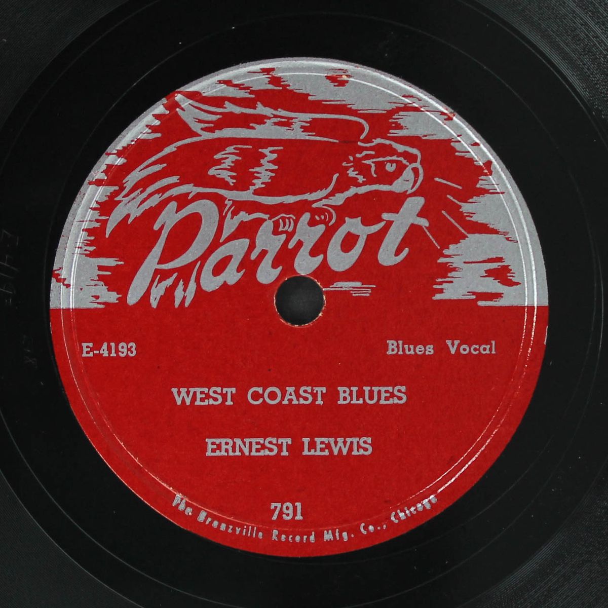 no more lovin' / west coast blues by ERNEST LEWIS