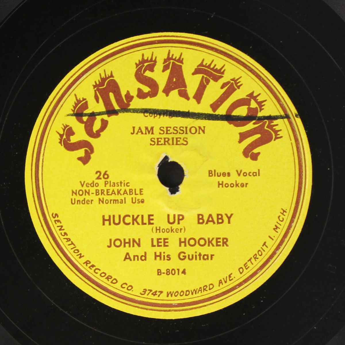 canal street blues / huckle up baby by JOHN LEE HOOKER