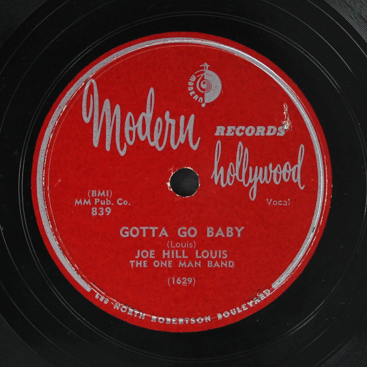 big legged woman / gotta go baby by JOE HILL LOUIS
