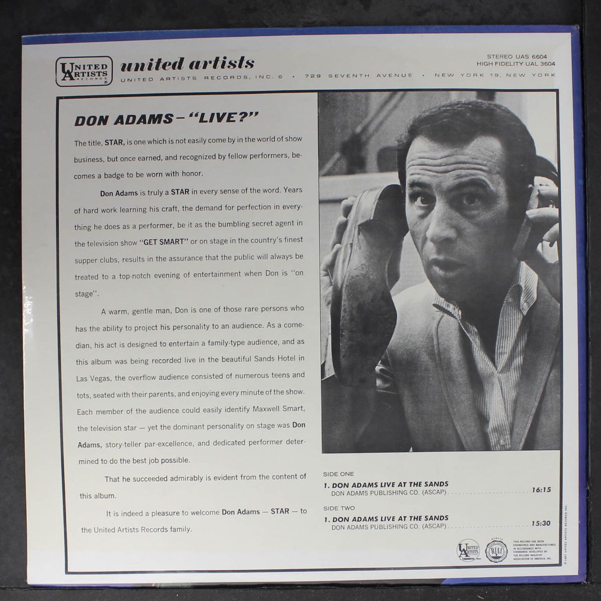 live? by DON ADAMS