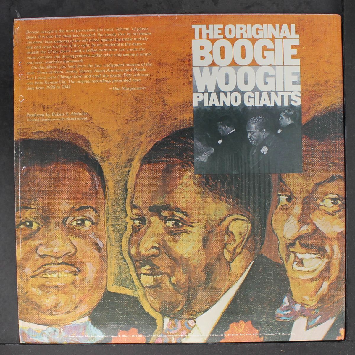the original boogie woogie piano giants by VARIOUS