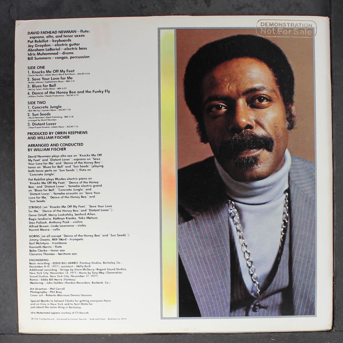 concrete jungle by DAVID FATHEAD NEWMAN