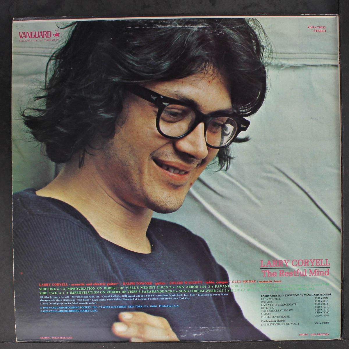 the restful mind by LARRY CORYELL