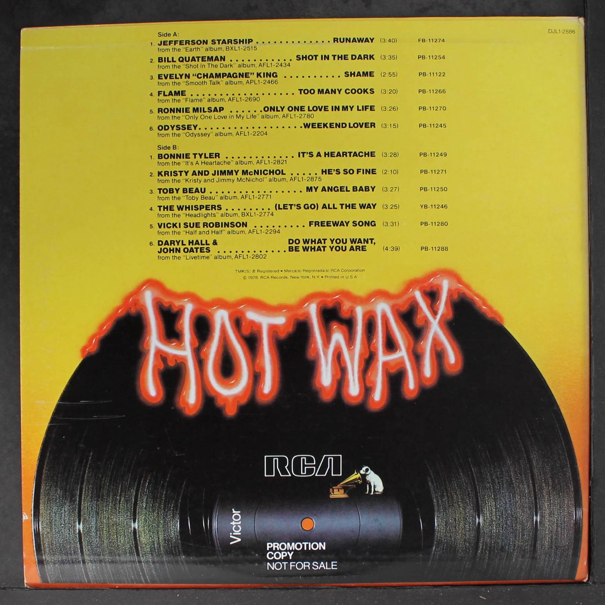 hot wax by VARIOUS