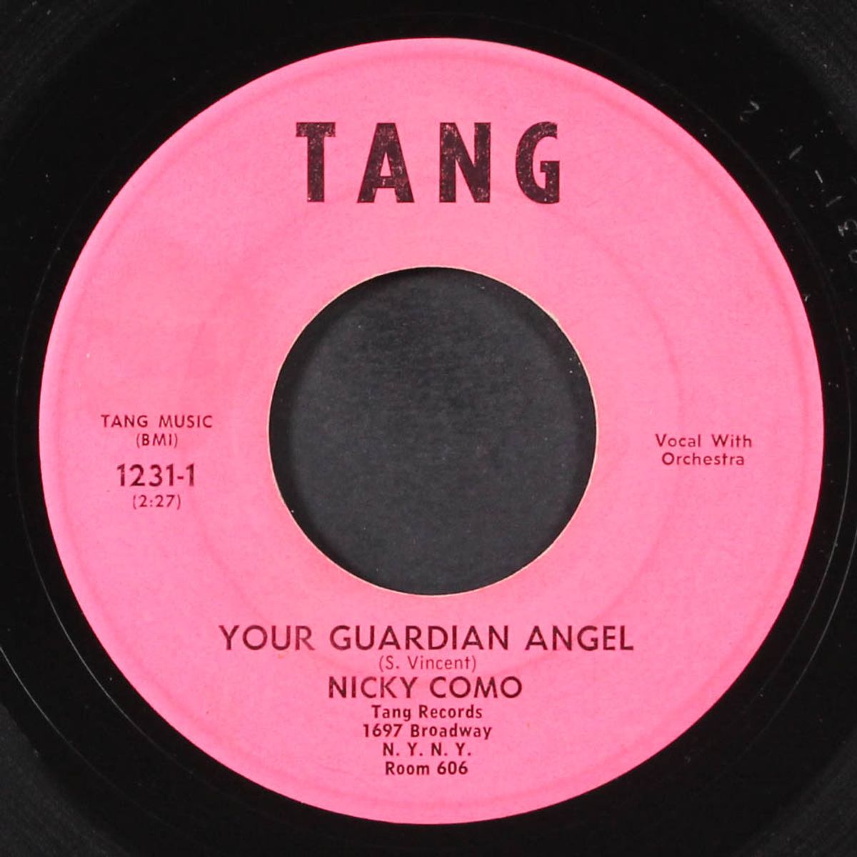 your guardian angel / just a little while by NICKY COMO