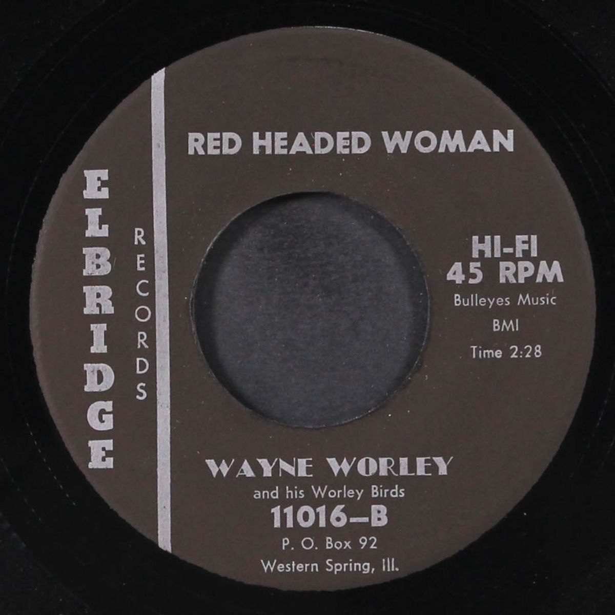 red headed woman / to be alone by WAYNE WORLEY