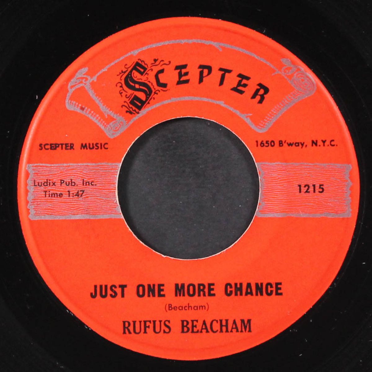 summertime / just one more chance by RUFUS BEACHAM