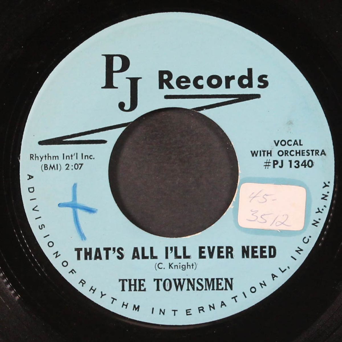 i can't go / that's all i'll ever need by TOWNSMEN