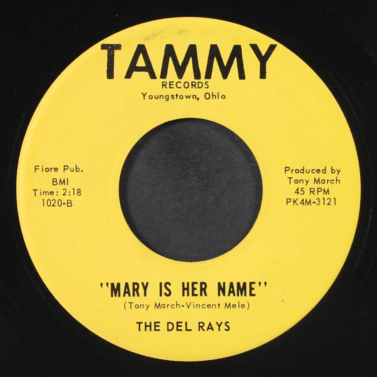 run around lou / mary is her name by DEL RAYS