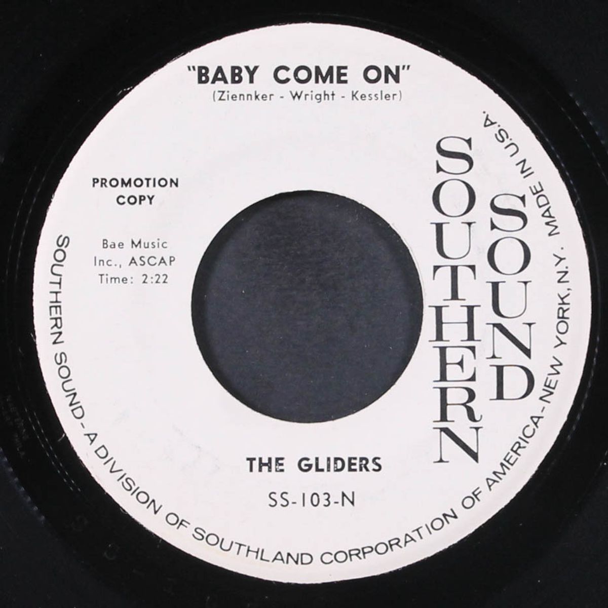 school days / baby come on by GLIDERS