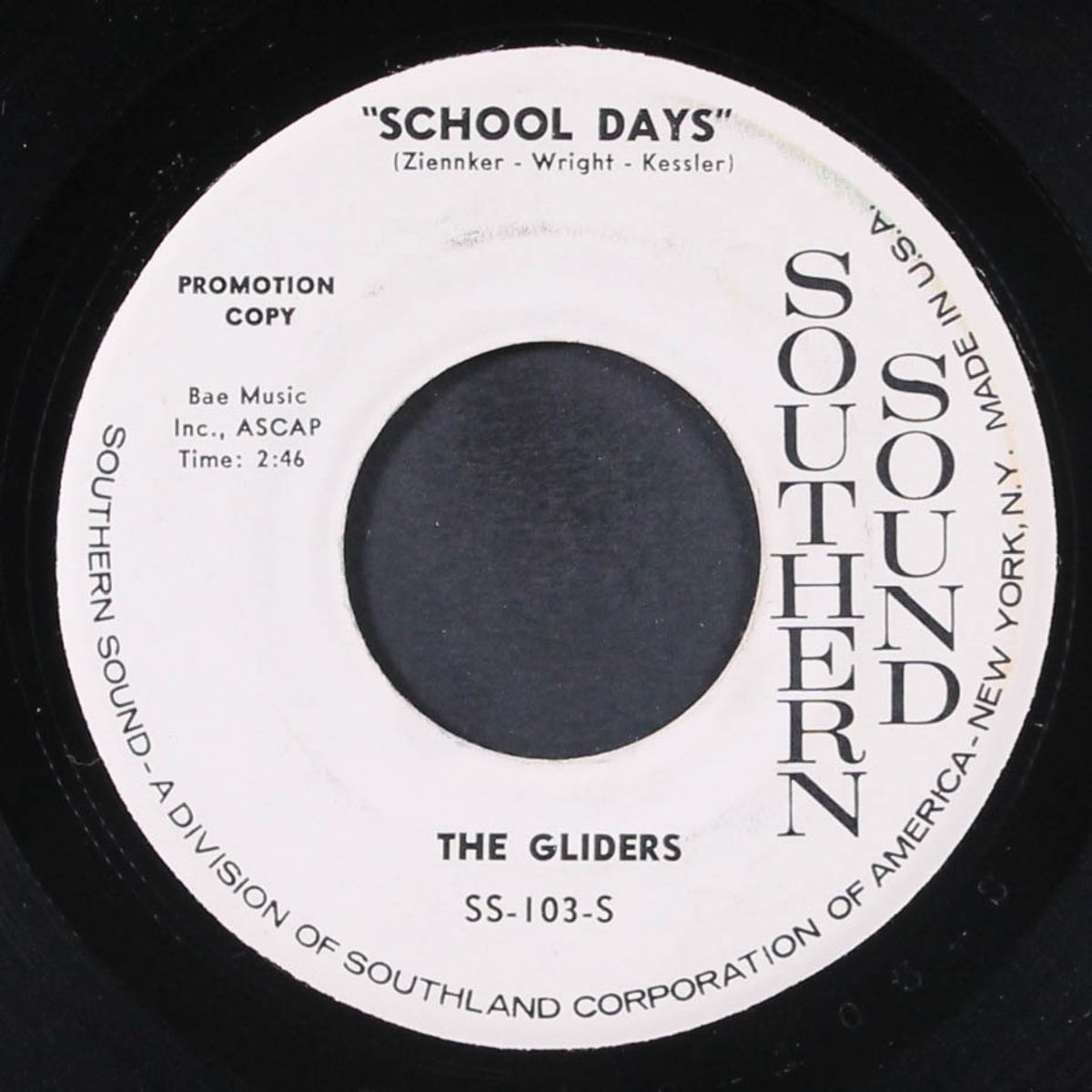 school days / baby come on by GLIDERS