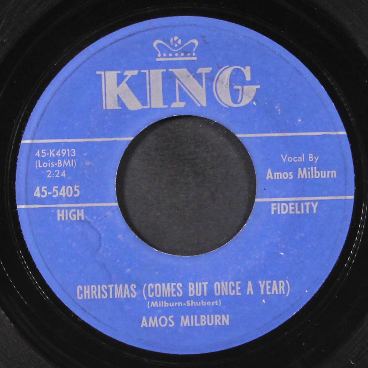 please come home for christmas / christmas (comes but once a year) by CHARLES BROWN / AMOS MILBURN