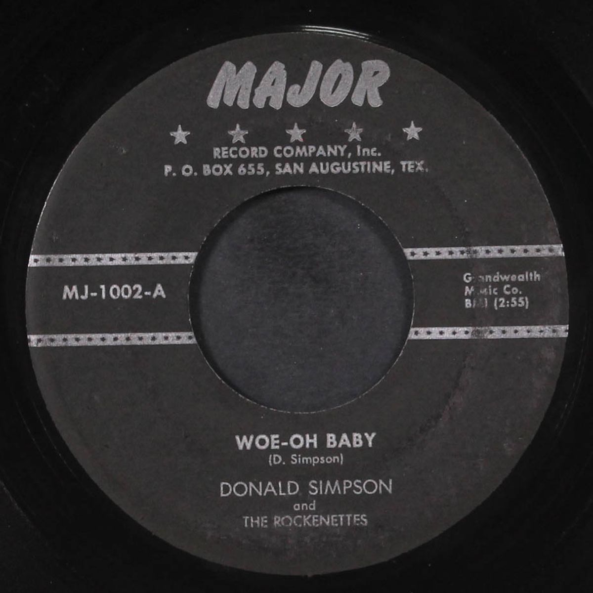 save me your love / woe-oh baby by DONALD SIMPSON