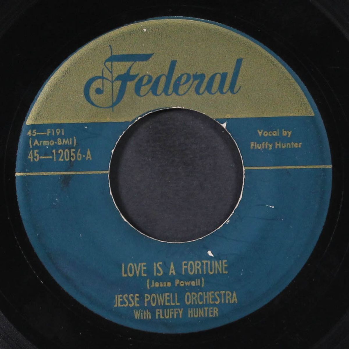 the walkin' blues / love is a fortune by JESSE POWELL