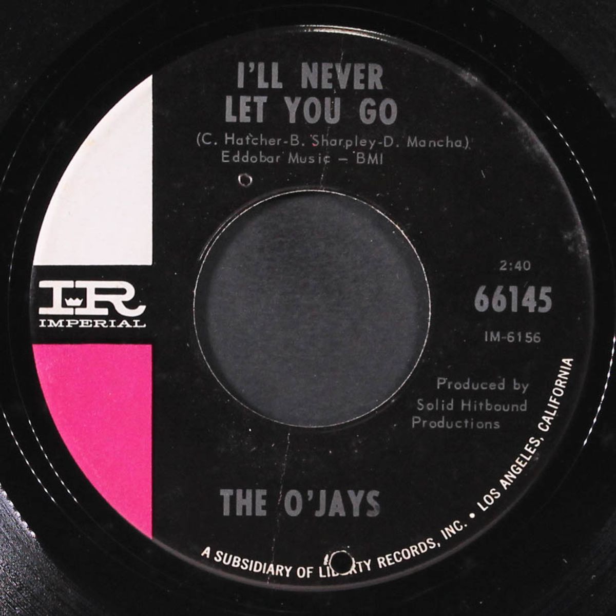 i'll never let you go / it won't hurt by O'JAYS