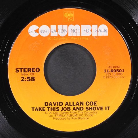 DAVID ALLAN COE