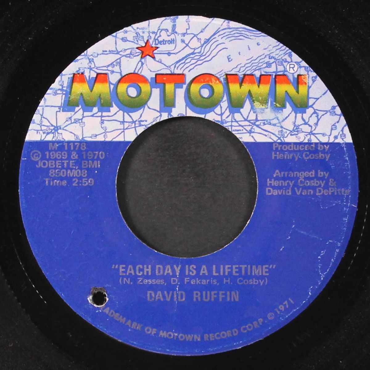 each day is a lifetime / don't stop loving me by DAVID RUFFIN