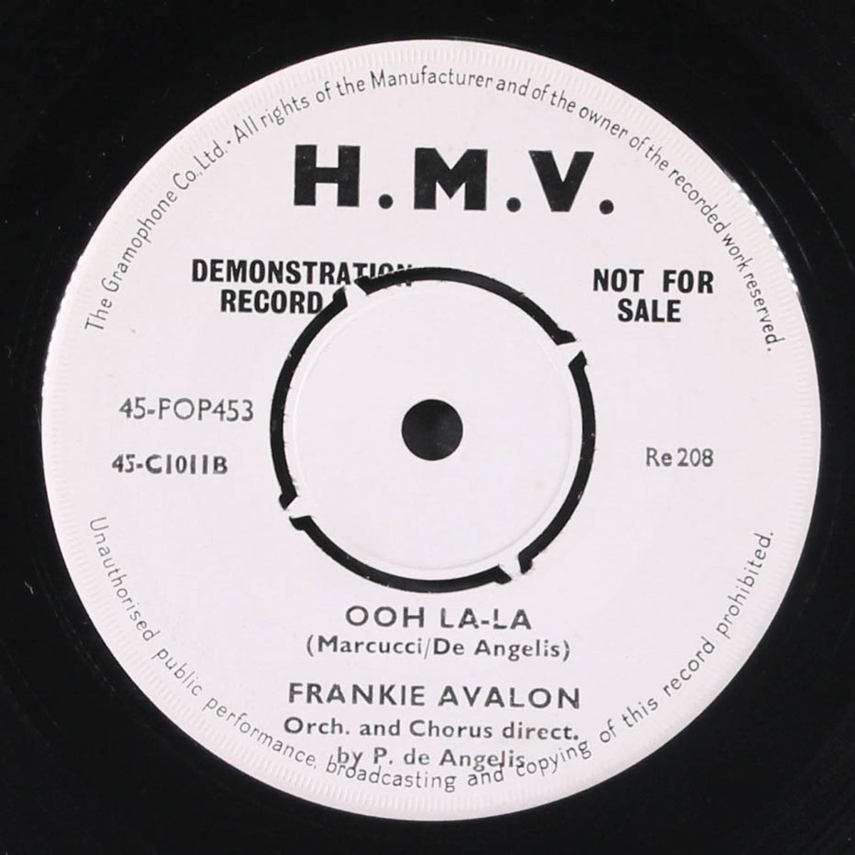 dede dinah / ooh la la by FRANKIE AVALON