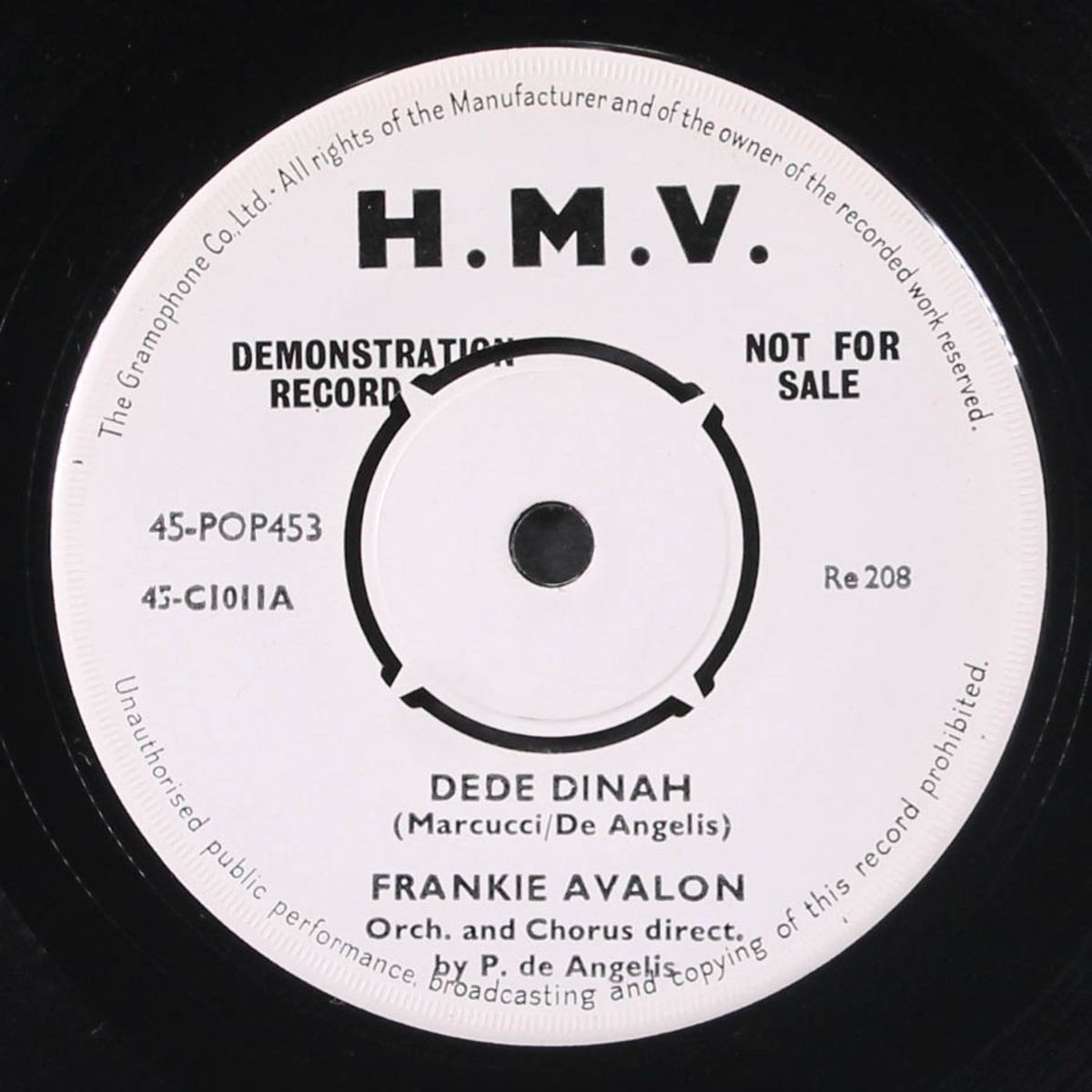 dede dinah / ooh la la by FRANKIE AVALON