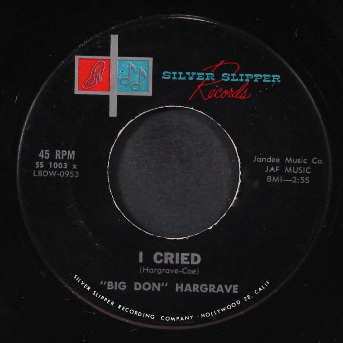 fee-fi-fo-fum / i cried by BIG DON HARGRAVE
