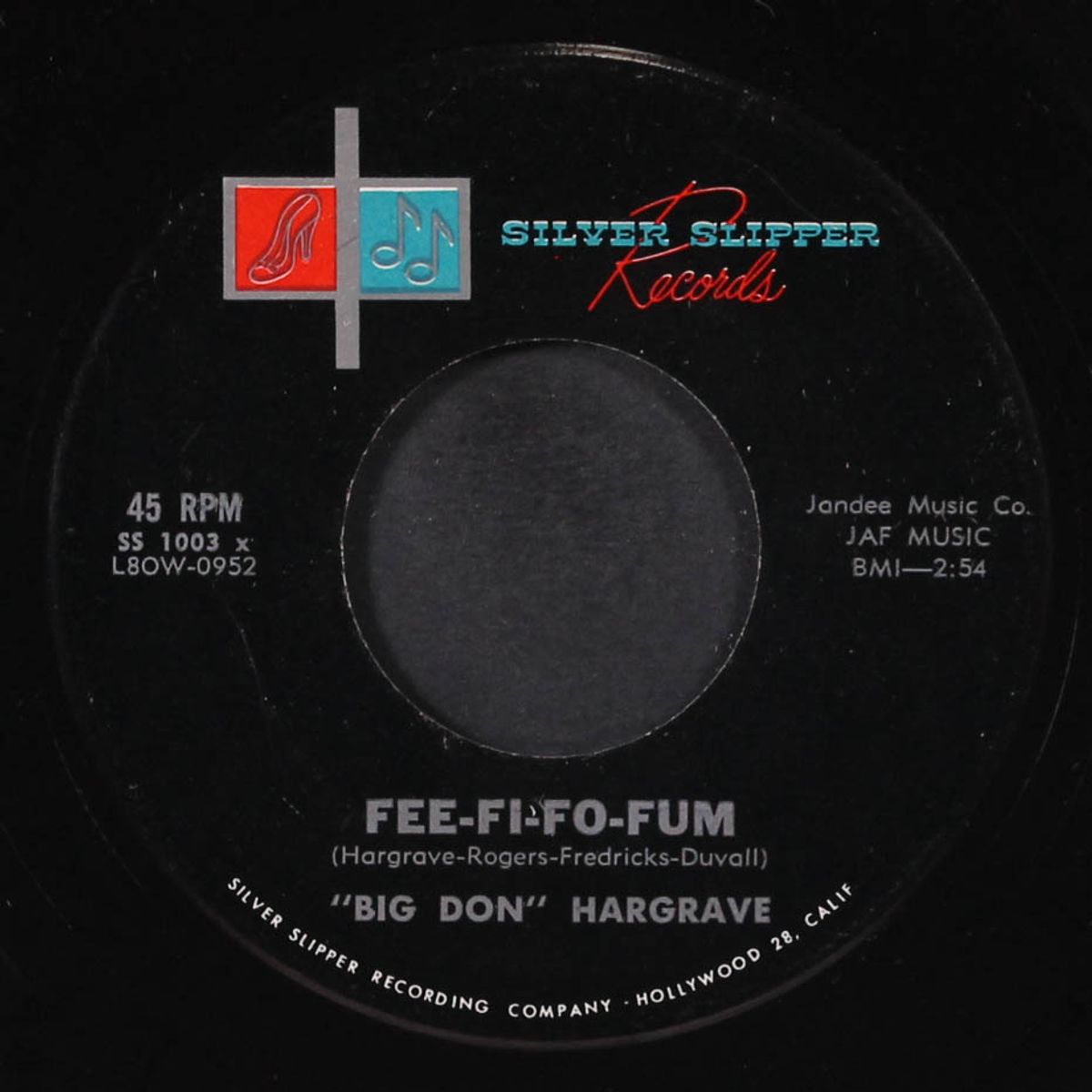 fee-fi-fo-fum / i cried by BIG DON HARGRAVE