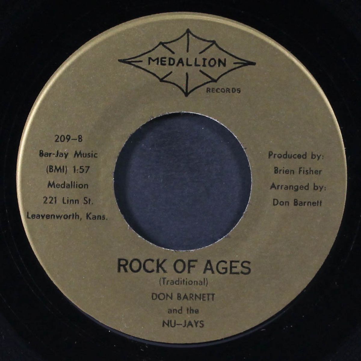 shower of stars / rock of ages by DON BARNETT & NU-JAYS
