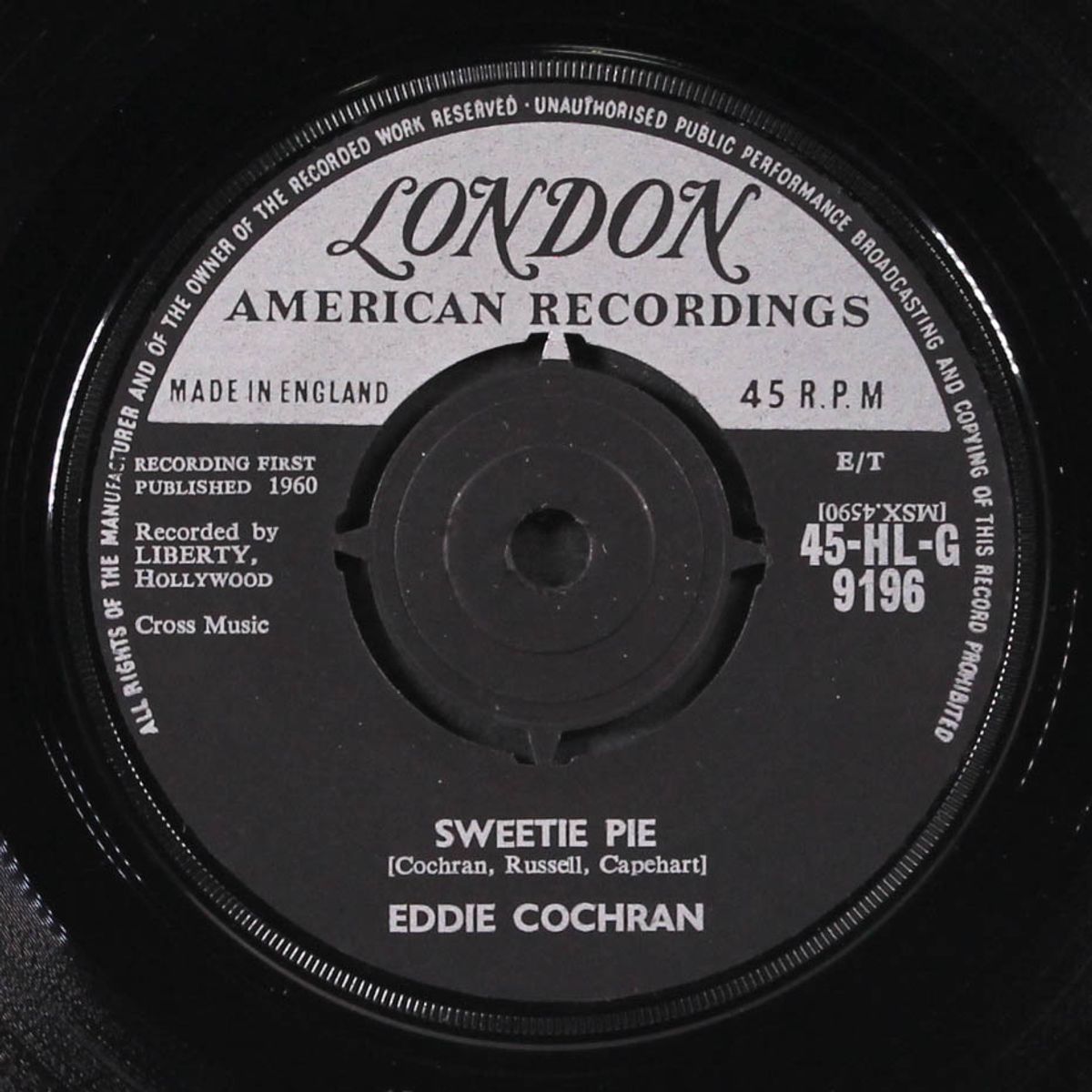 sweetie pie / lonely by EDDIE COCHRAN