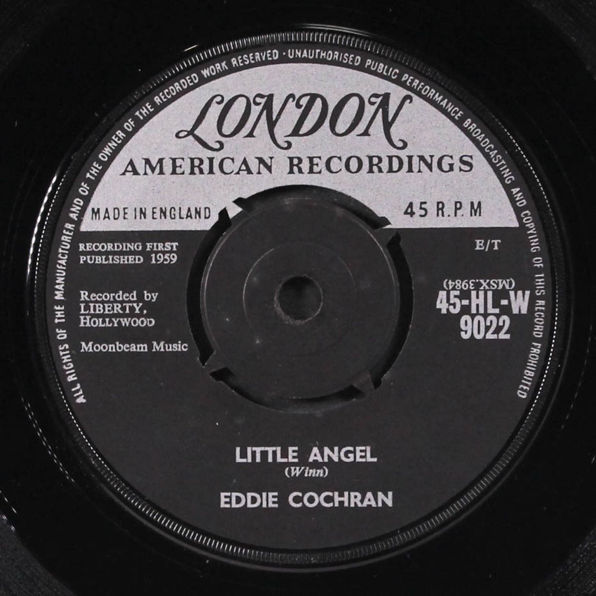hallelujah, i love her so / little angel by EDDIE COCHRAN