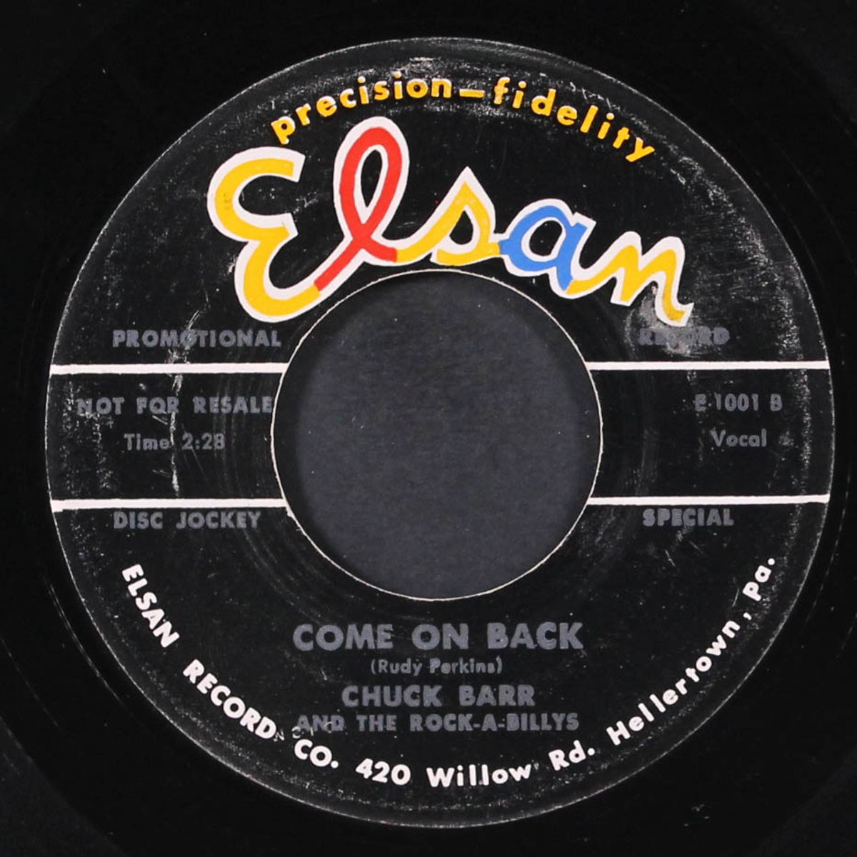 come on back / susie or mary lou by CHUCK BARR