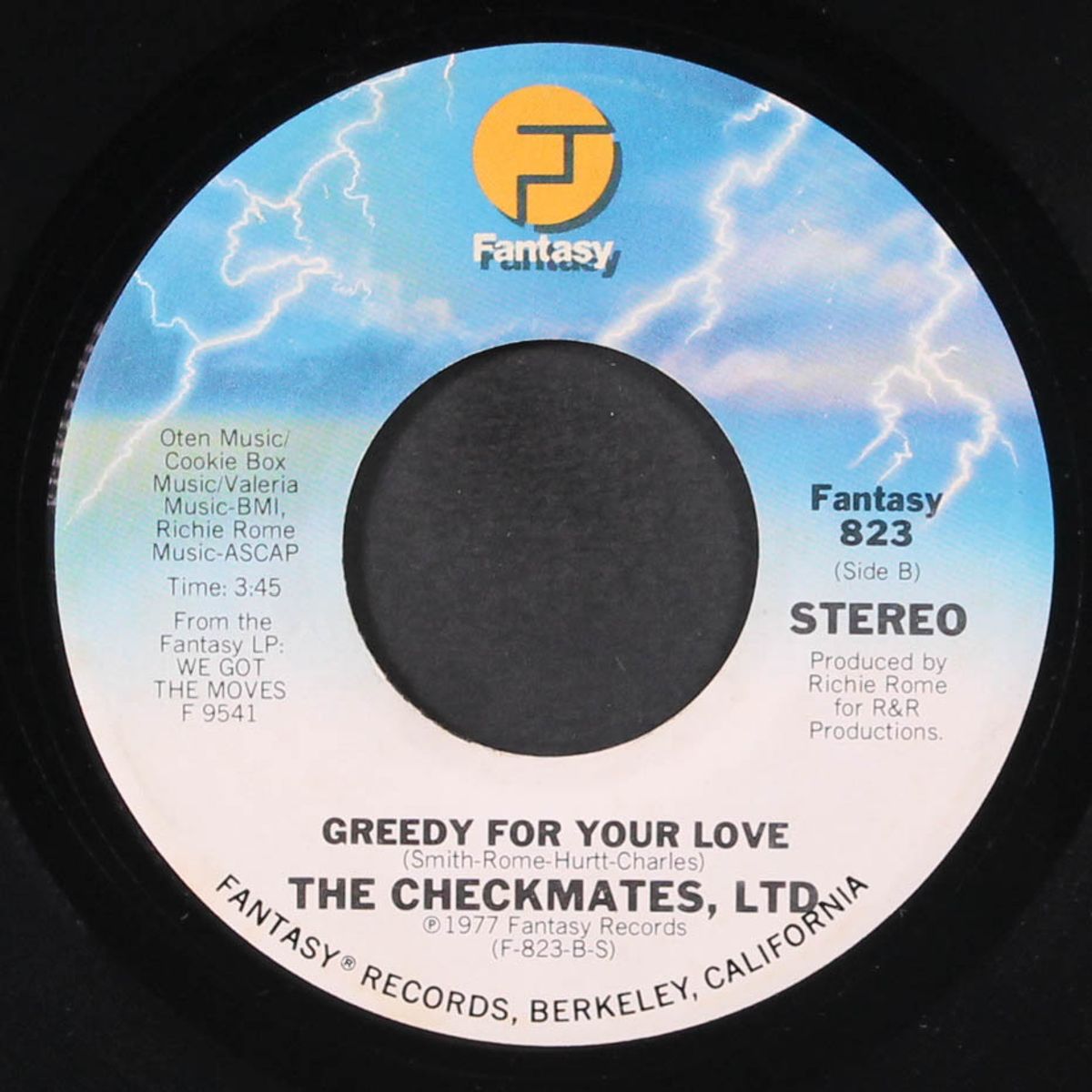 that's how it feels (when two people fall in love) / greedy for your love by CHECKMATES, LTD.