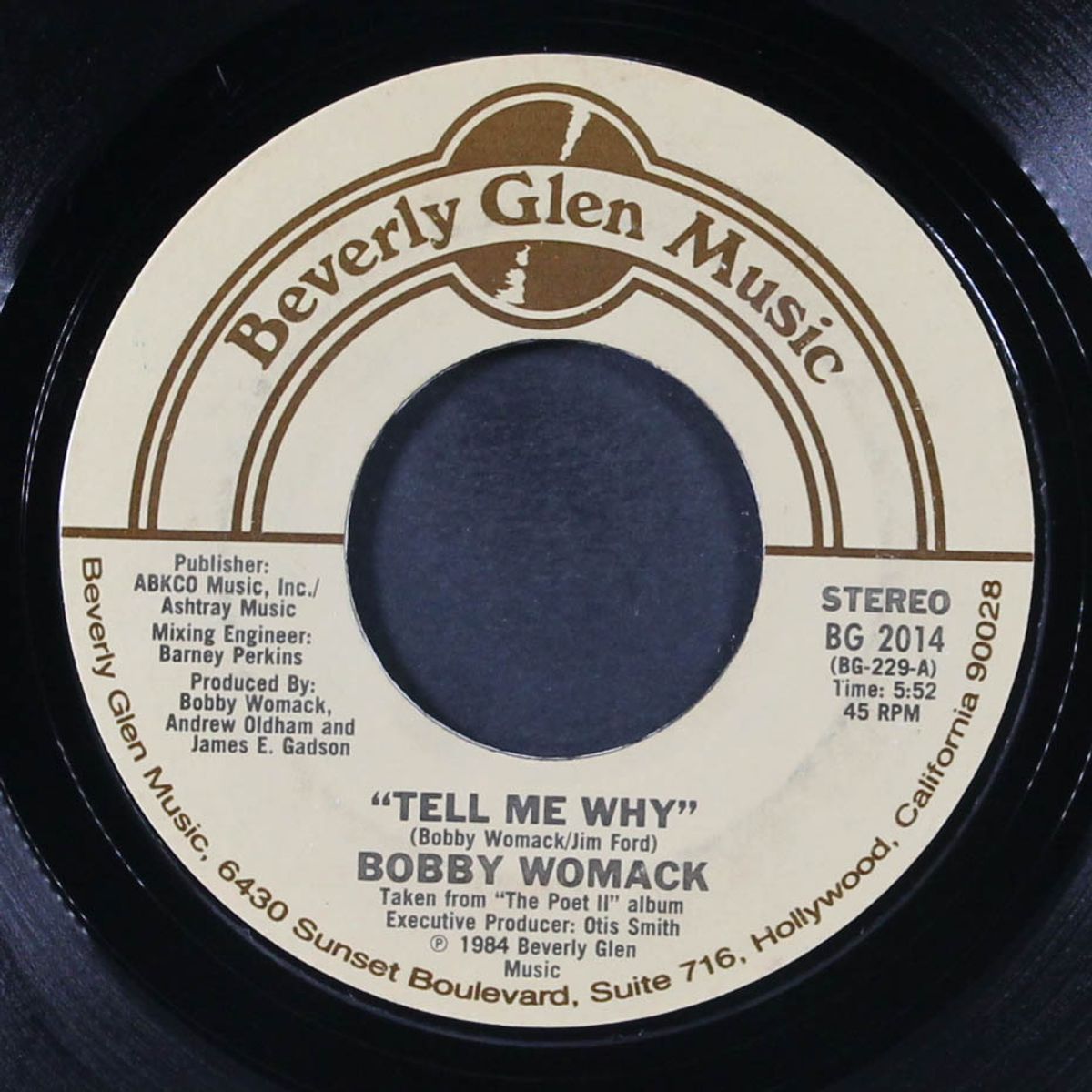 tell me why / through the eyes of a child by BOBBY WOMACK