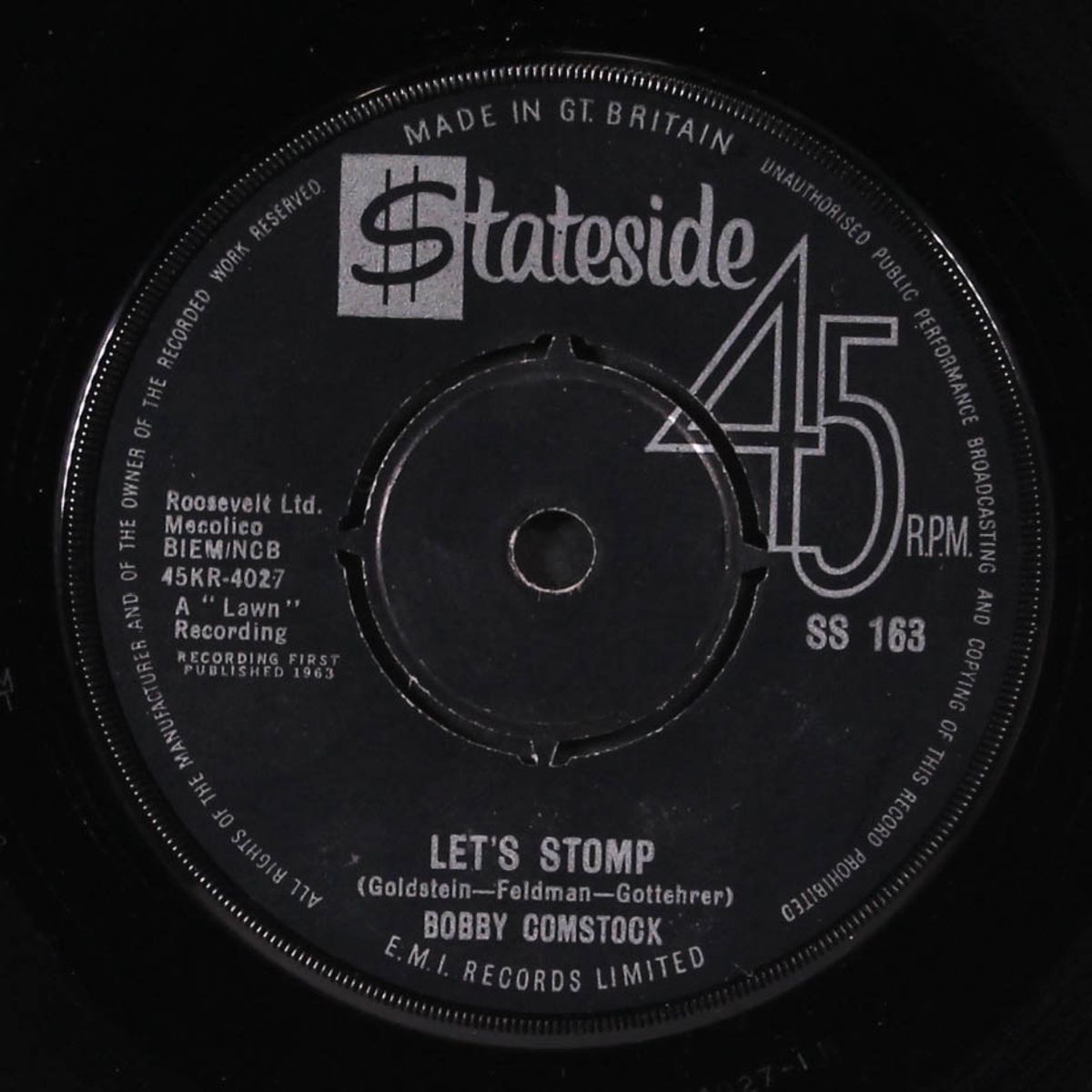 let's stomp / i want to do it by BOBBY COMSTOCK