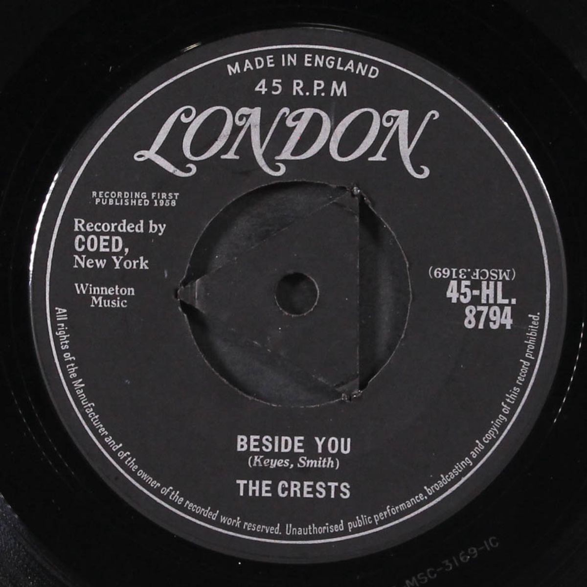 16 candles / beside you by CRESTS