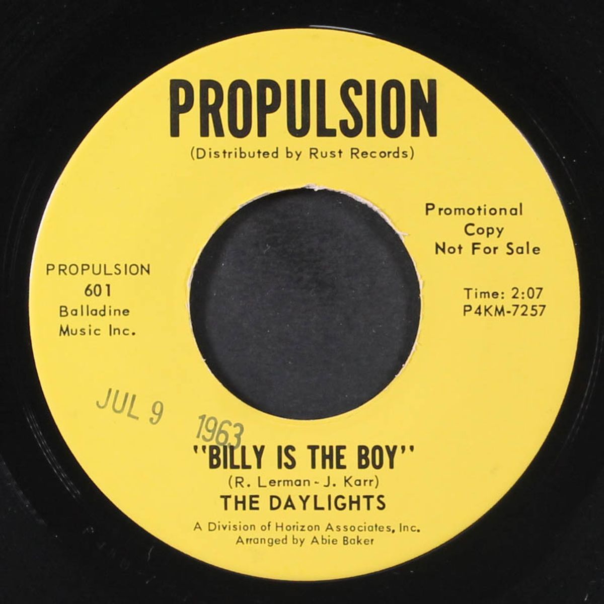 billy is the boy / a tear fell from my eyes by DAYLIGHTS