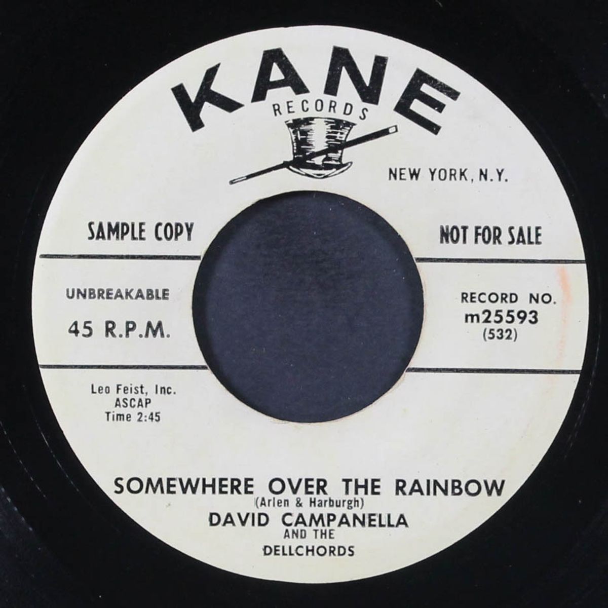 somewhere over the rainbow / everything's that way by DAVID CAMPANELLA & DELLCHORDS
