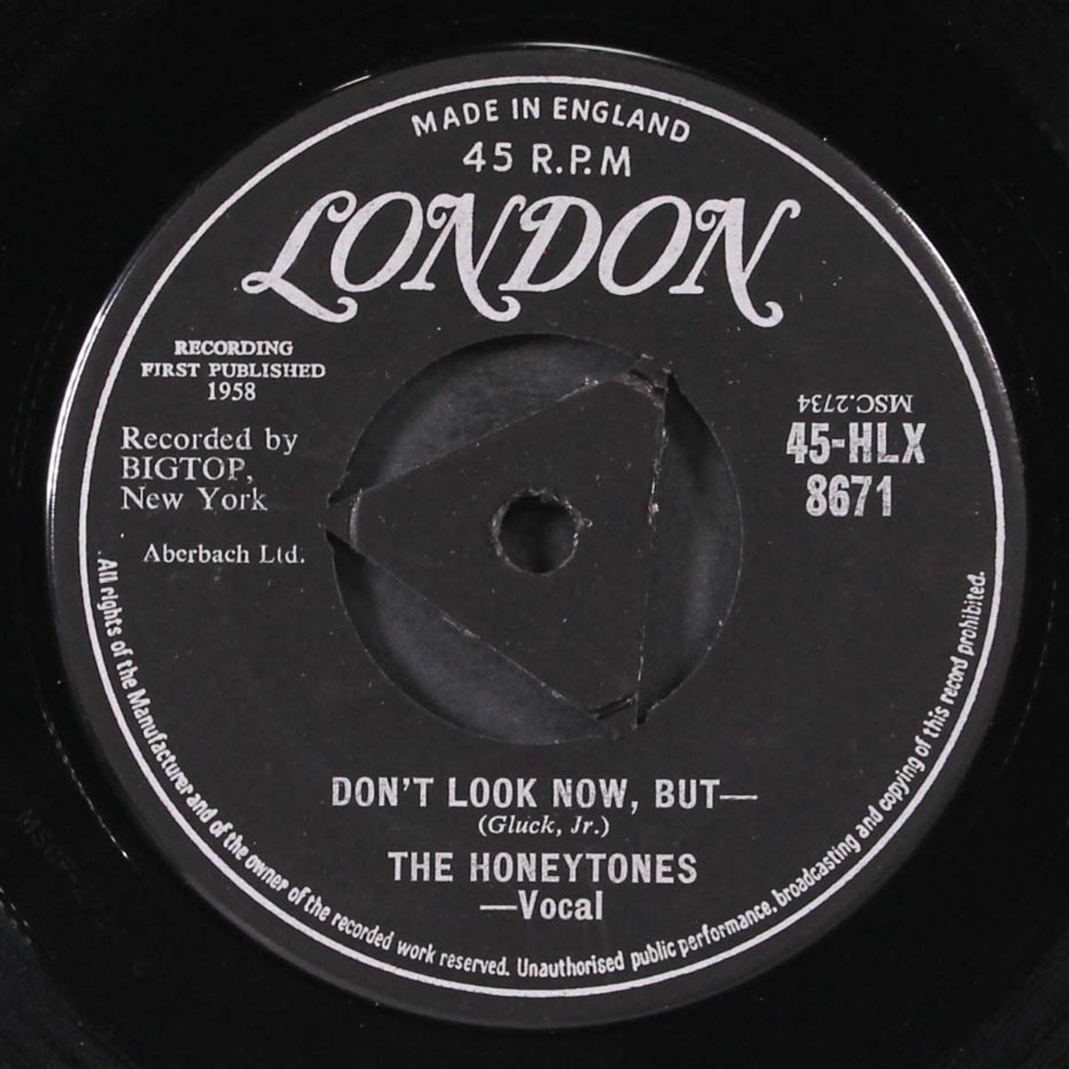 don't look now, but- / i know, i know by HONEYTONES