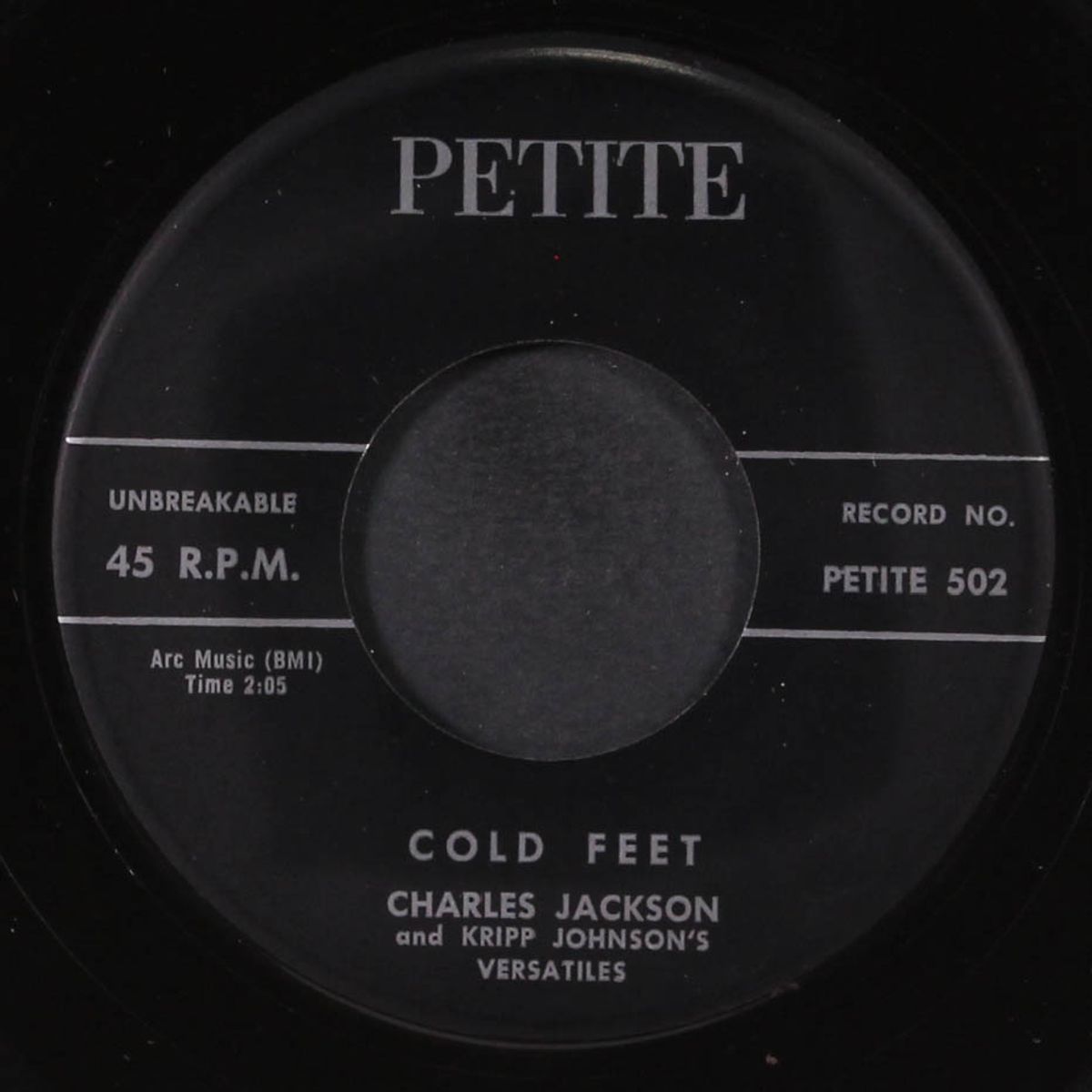 cold feet / willette by CHUCK JACKSON