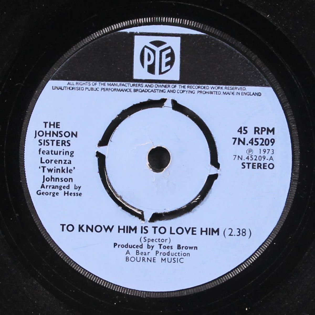 to know him is to love him by JOHNSON SISTERS