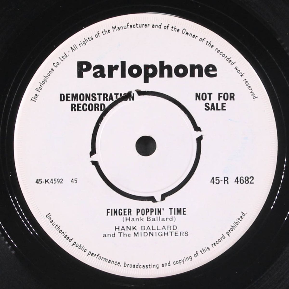 finger poppin' time / i love you, i love you so-o-o by HANK BALLARD & MIDNIGHTERS