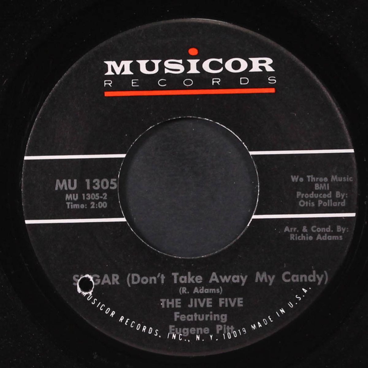 blues in the ghetto / sugar by JIVE FIVE