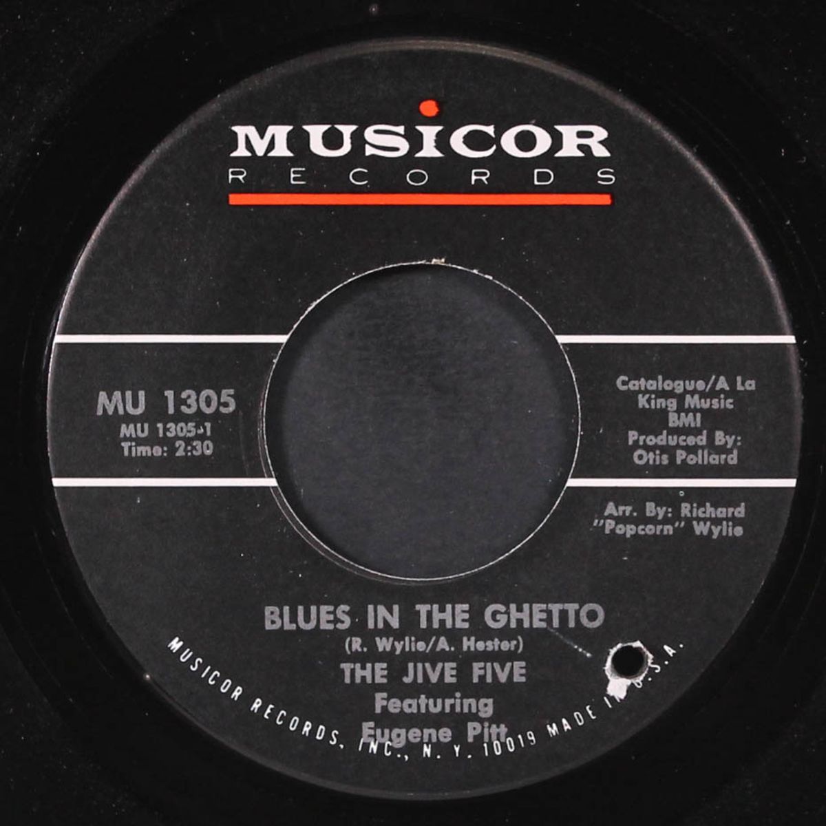 blues in the ghetto / sugar by JIVE FIVE