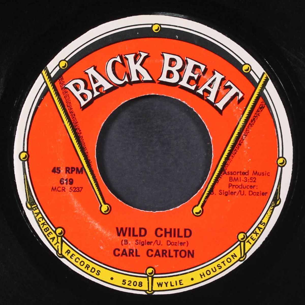 wild child / sure miss loving you by CARL CARLTON