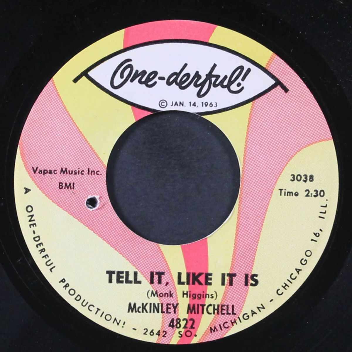 tell it like it is / uncle willie by MCKINLEY MITCHELL
