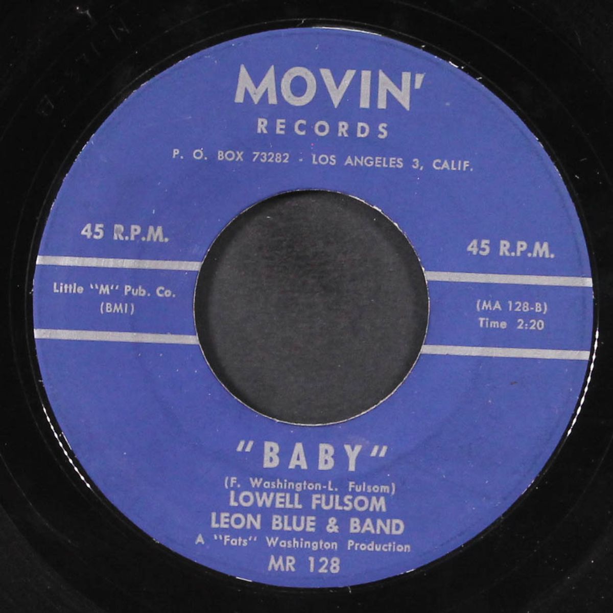 stop and think / baby by LOWELL FULSOM