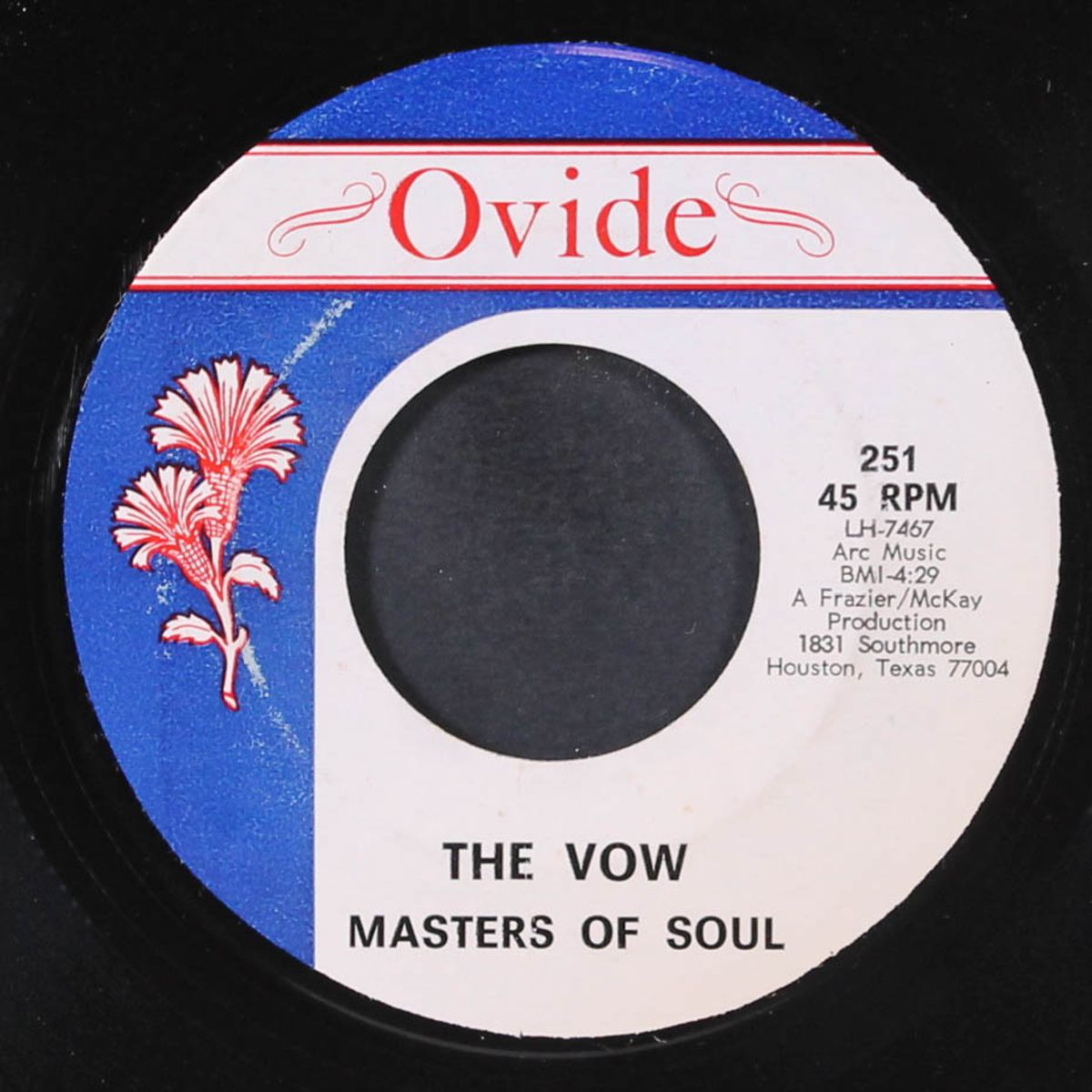 the vow / right on by MASTERS OF SOUL